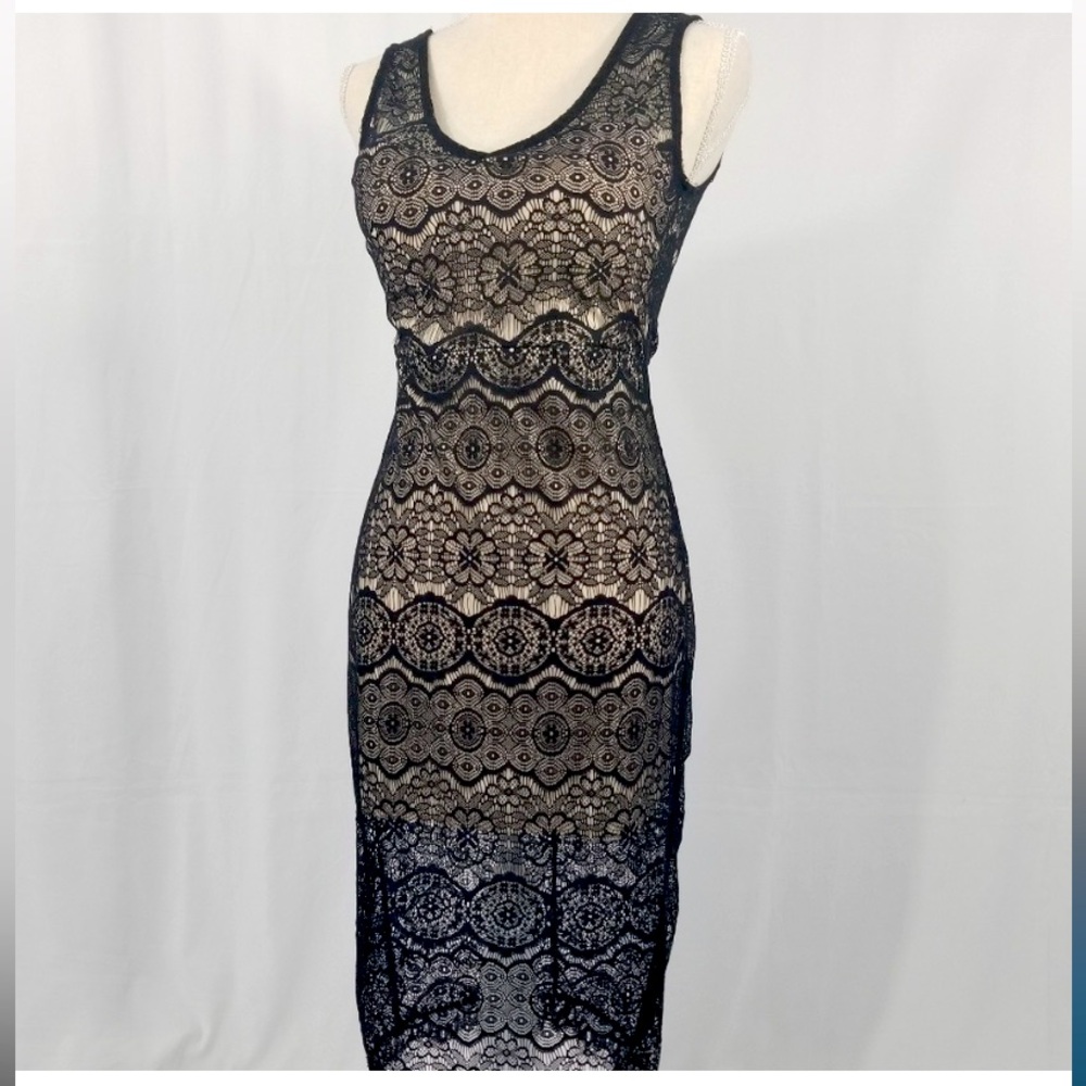 Diva Appared Women’s Black Lace Dress NWT!